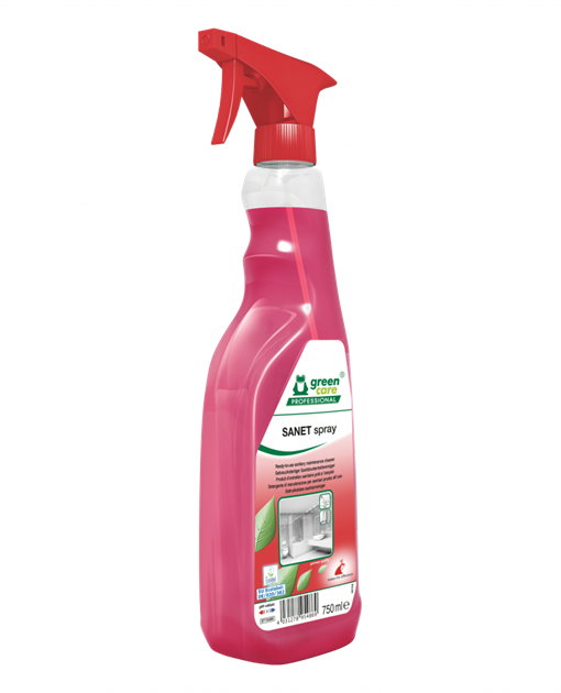 Sanitetsrengöring Sanet spray Tana 750ml