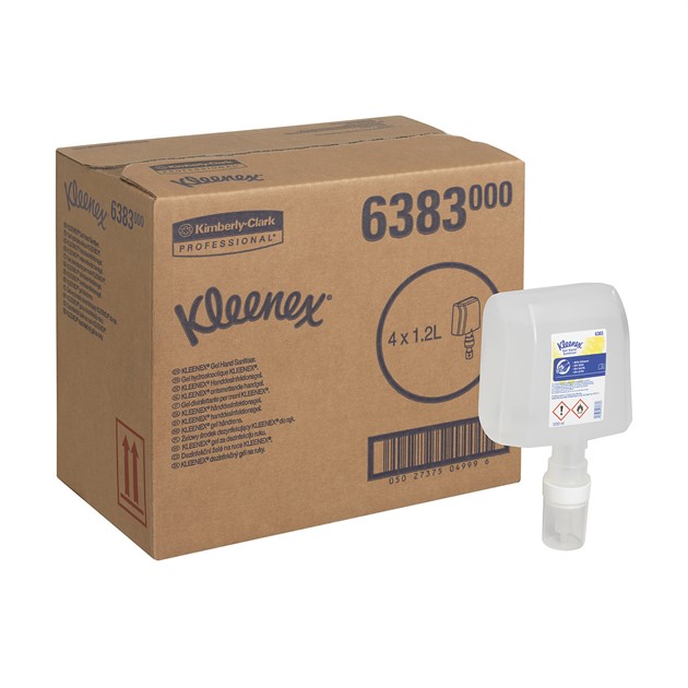 Handdesinfektion Kleenex Control Alcogel 1,2 lit 4st/fp