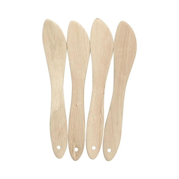 Smörkniv 18,5cm bok 4st/infp