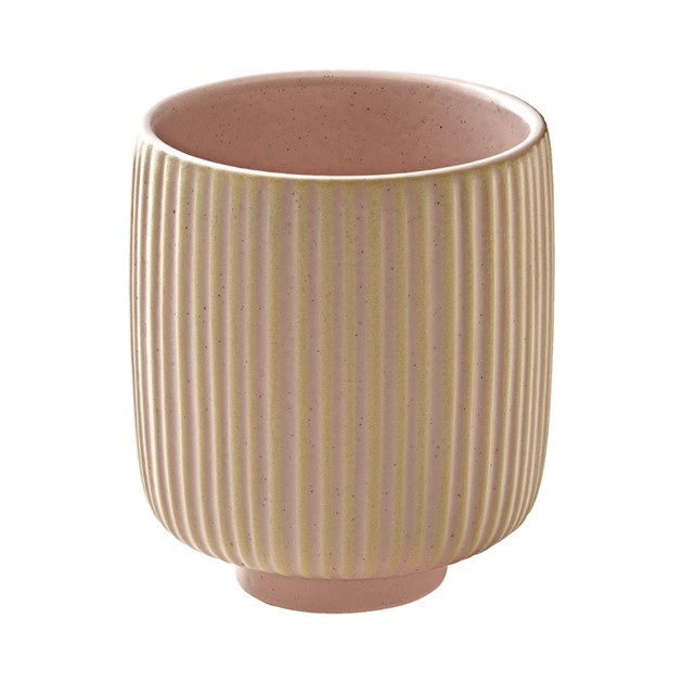 Mugg Nara präglad 30cl rosé Playground