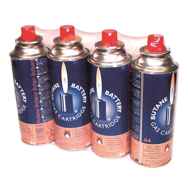 Gasflaska GAS A4 Butan 227g/400ml 4st/infp