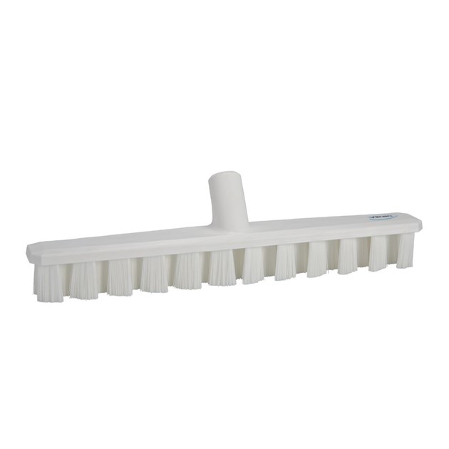 Vägg/golvborste hård Vikan 40cm vit