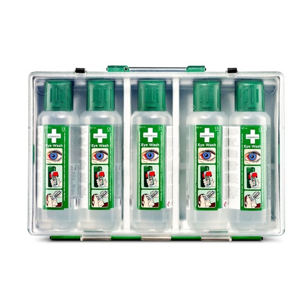 Ögonduschväska Cederroth 5x500ml