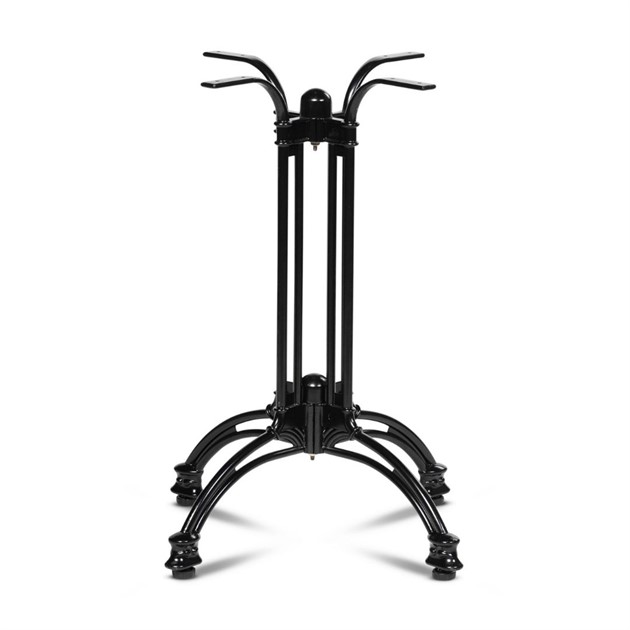 Bordsstativ gjuten aluminium Palma svart