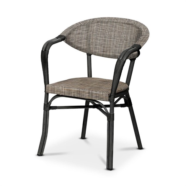 Karmstol Monaco textilene khaki melange