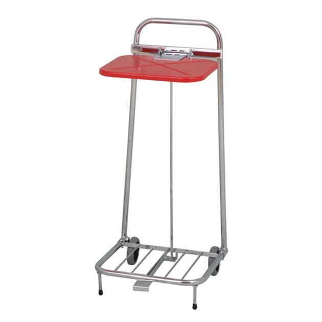 Säckställ m pedal och lock för säck 125 liter