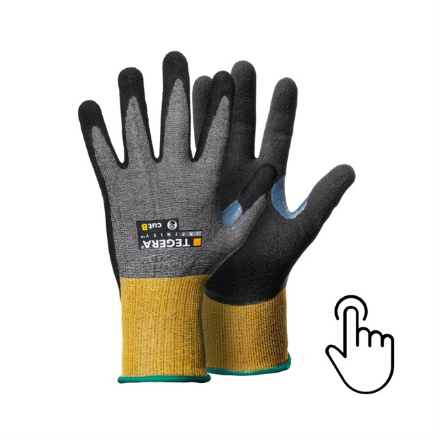 Skärskyddshandske Tegera® 8805R Infinity grå/svart