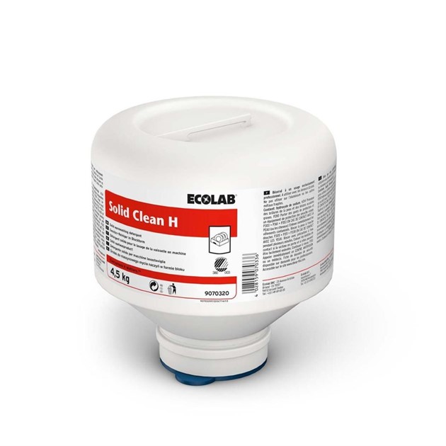 Maskindiskmedel Solid Clean H 4,5kg 4st/fp Ecolab