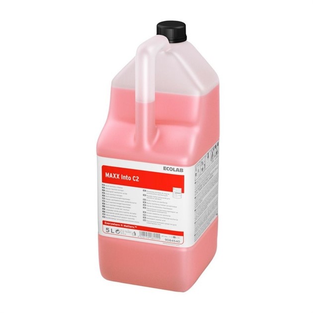 Sanitetsrengöring Maxx Into C2 Ecolab doseras 5 lit 2st/fp