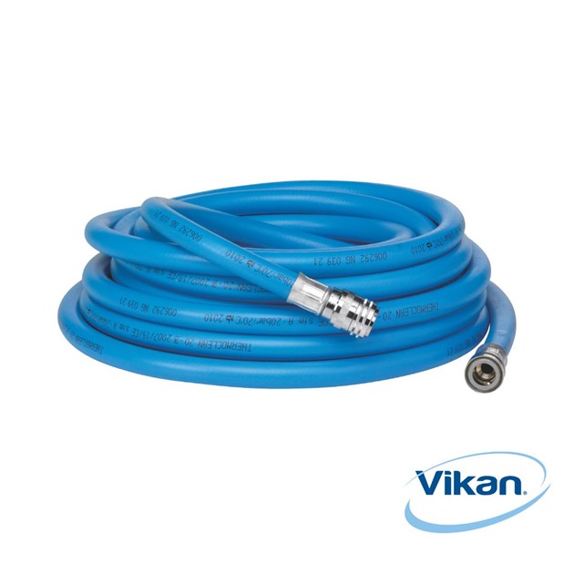 Varmvattenslang Vikan 1/2" 10000mm blå