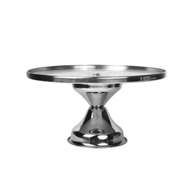 Kakfat rund dia 33,5cm rostfritt stål utan lock