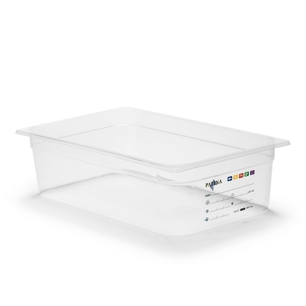Kantin PP transparent GN 1/1 150mm