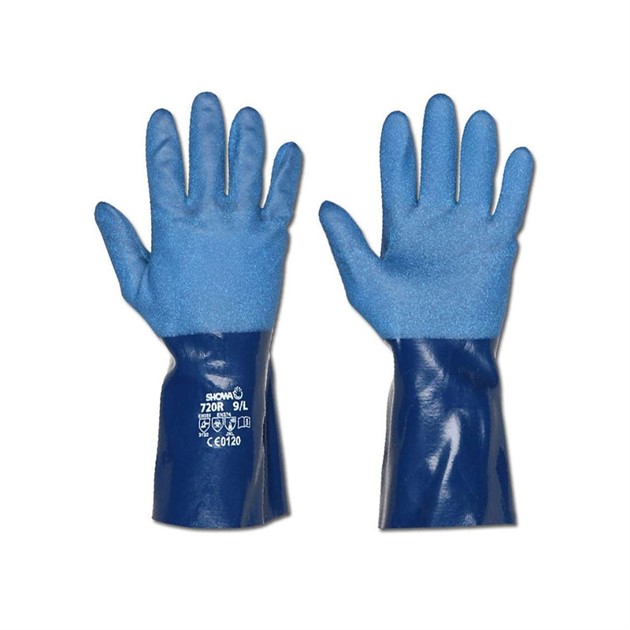 Nitrilhandske Showa CS720 blå