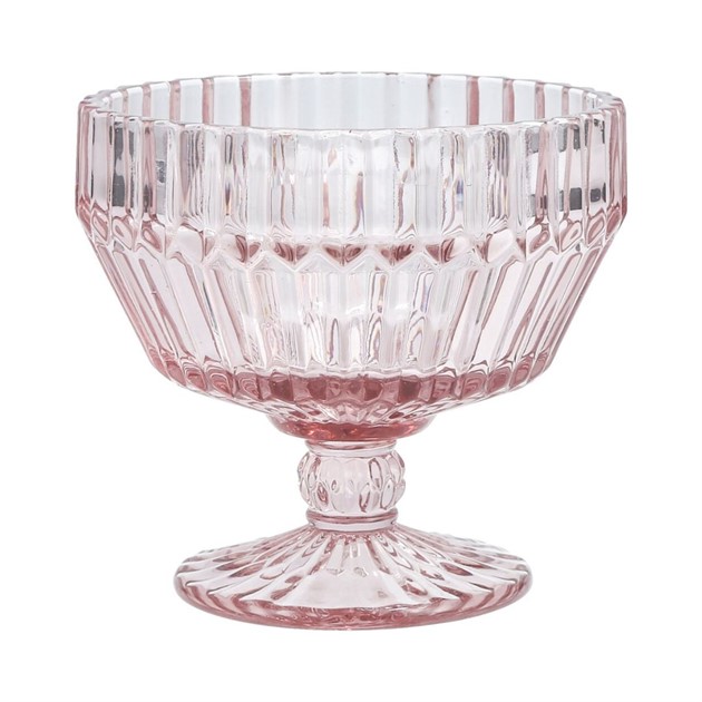 Glasskål på fot Archie 11cm pink United tables