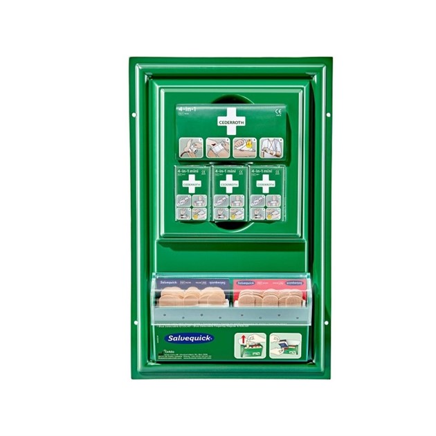 Första hjälpen-tavla liten Cederroth 191400