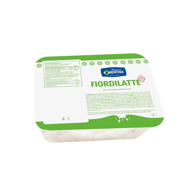 Mozzarella Fiordilatte 8x500g i vatten