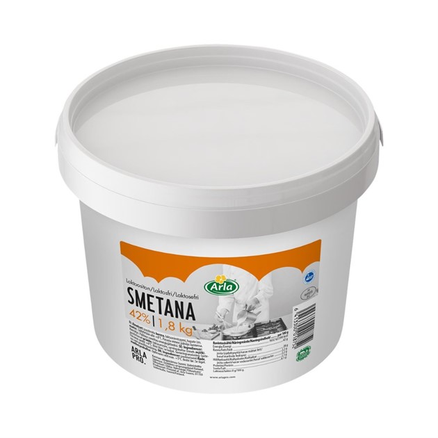 Smetana laktosfri hink 1,8 kg