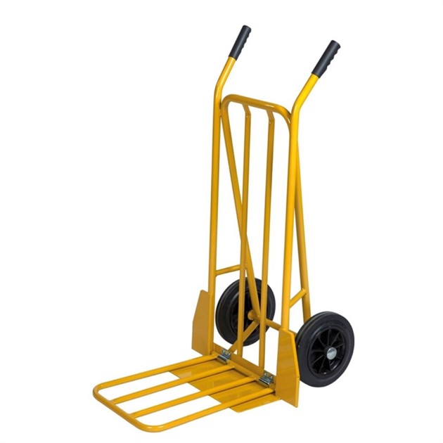 Bagage & magasinkärra/pirra 250kg gul