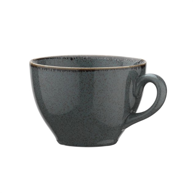 Kaffekopp Pearl Café Bistro 22cm gråblå
