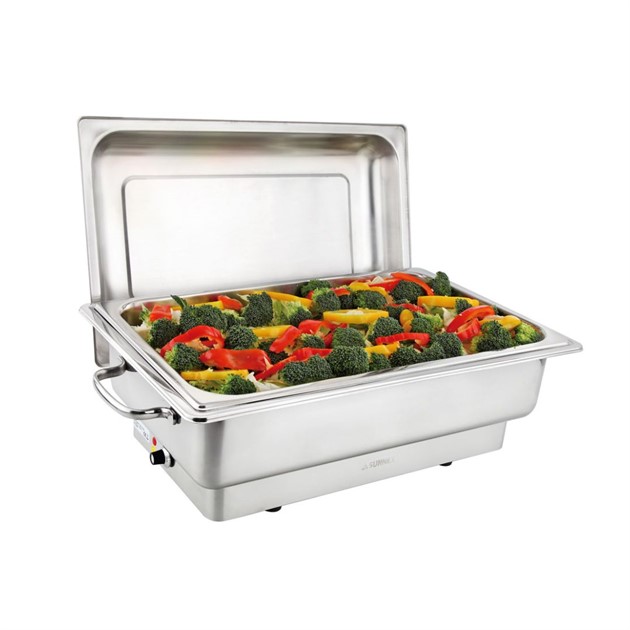 Chafing dish helt rostfri GN 1/1 100mm